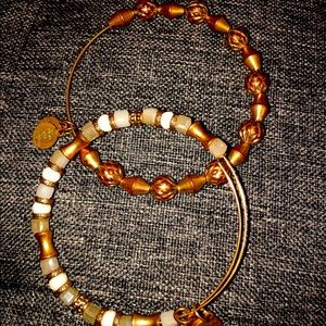 Alex and Ani bracelets pair
